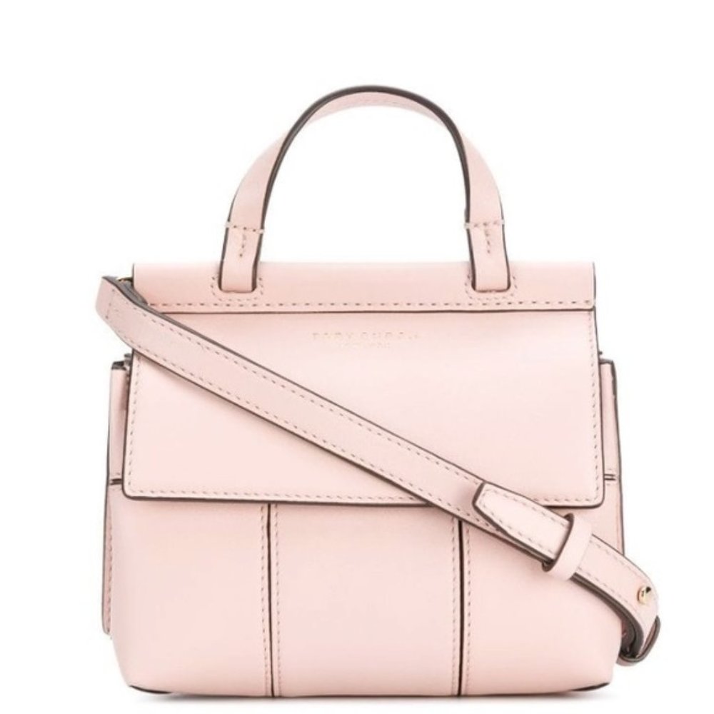 Tory Burch Block T Mini Satchel/Crossbody Bag NWOT